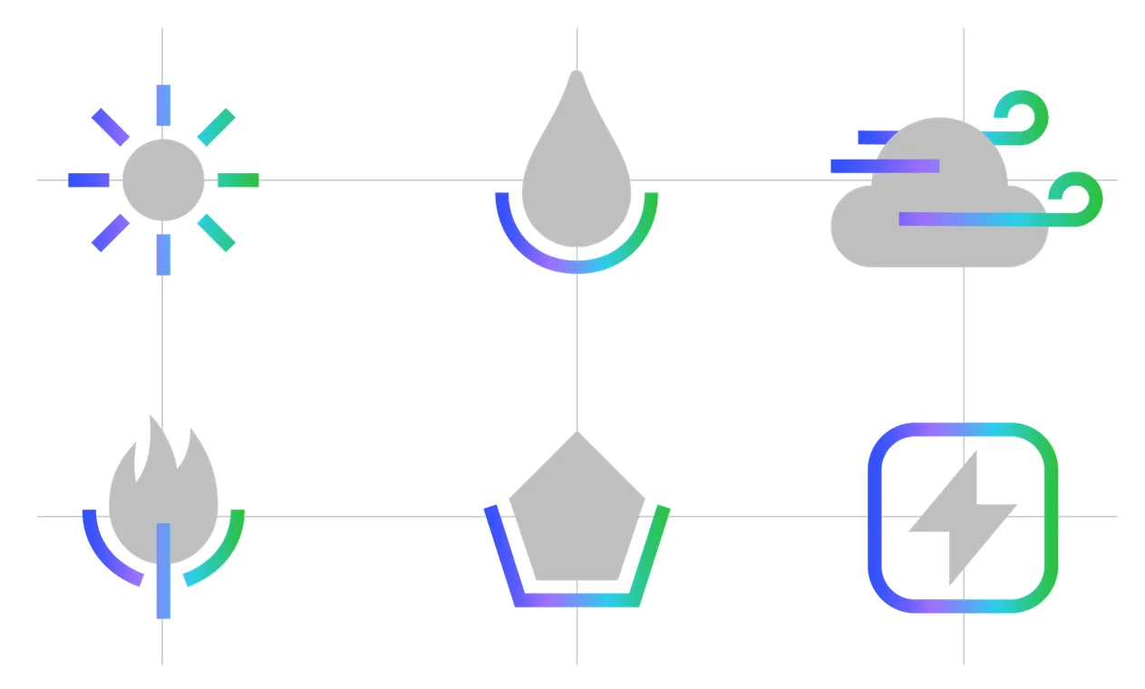 icons proportions