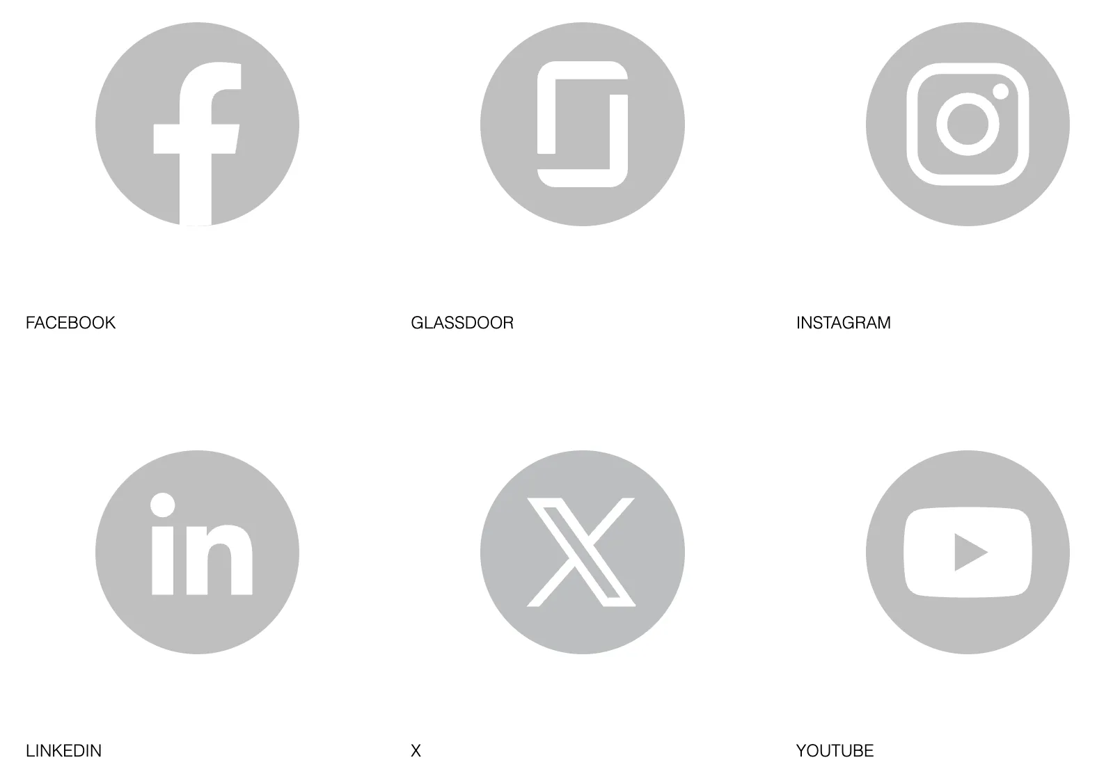 social icons